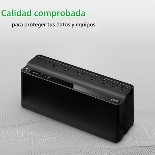 Vista 5 de APC BE850G2 UPS Respaldo de batería y protector de sobretensiones