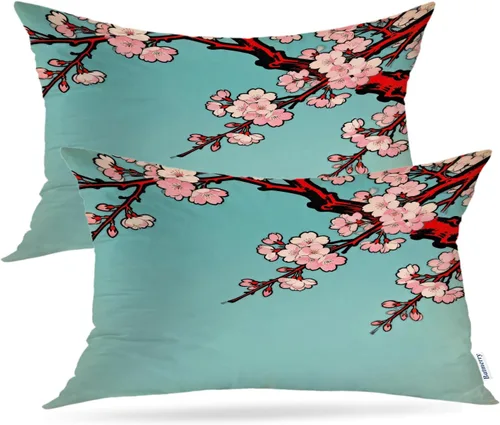 Vista 78 de Batmerry Bunny Basket of Flowers Cute Rabbit Spring Scene Throw Pillow Covers, A Cute Bunny Flowers Decorative Pillow Covers Digital Printing