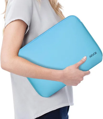 Vista 7 de Arvok Funda para Laptop de 11, 11.6 y 12 pulgadas para MacBook Air 12, funda de neopreno resistente al agua para notebook, computadora y tablet