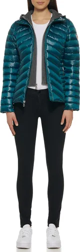 Vista 6 de GUESS Chaqueta ligera plegable para mujer Acolchada, acolchada de transición