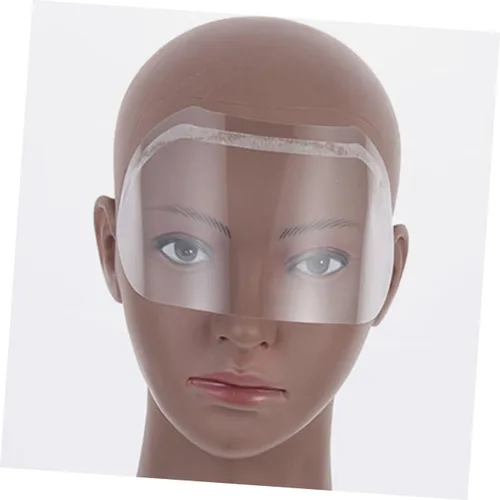 Vista 9 de Escudo facial de PVC 300pcs para clientes de peluquería de corte de pelo