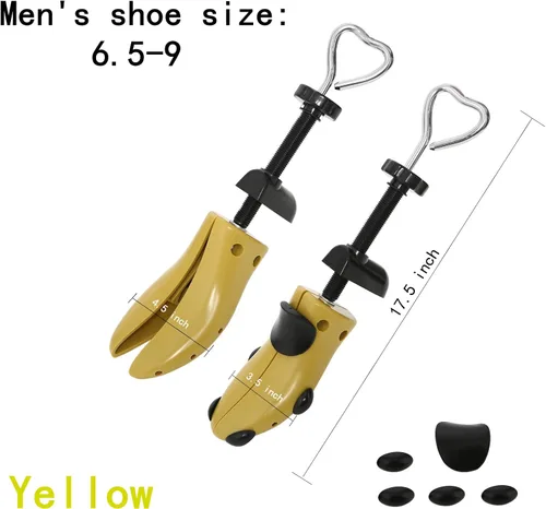 Vista 2 de ZJHSXDR Shoe Stretcher Shoe Tree, 2 Pairs of 4-way Shoe Stretchers for Men Wide Feet