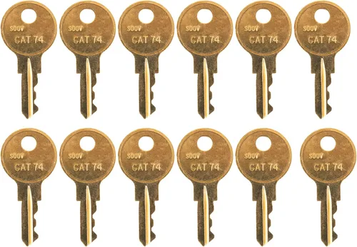 For Your Janitor llave de despachador Bobrick Cat-74, paquete de 12 llaves