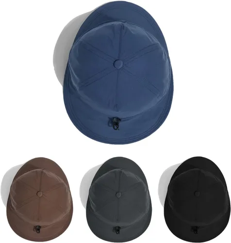 Vista 7 de Croogo Gorra de béisbol de ala corta, de secado rápido, para deportes, sin estructura, impermeable, sombrero de pescador, sombrero de camionero