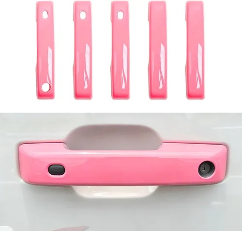 Vista 12 de Protector de arañazos para manija de puerta trasera, cubierta de manija de puerta trasera compatible con Ford Bronco 2021 2022 2023 2024 2025