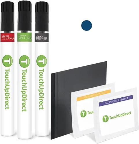 Vista 150 de TouchUpDirect QAK - Aerosol de pintura de retoque de color blanco sólido compatible con Nissan Exact Match - Kit esencial