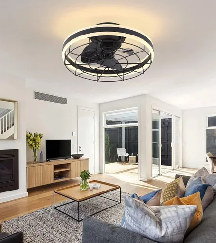 Vista 10 de Q&S Lámpara de araña LED moderna, luces colgantes negras para comedor, vestíbulo, entrada, cocina, sala de estar, 8 luces