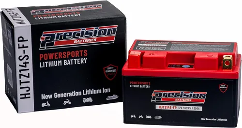 Vista 2 de Precision HJTZ14S-FP - Batería de iones de litio de repuesto para BMW 700CC F700GS (Auxiliar) 2011-2016, 12 voltios, 60 WH, 300 CCA