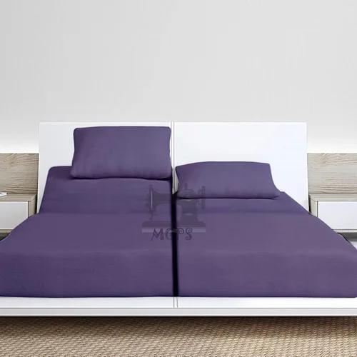 Vista 19 de Juego de sábanas divididas tamaño Queen para cama ajustable, tejido de satén suave, 1000 hilos, 100% algodón egipcio, juego de 5 piezas con 2