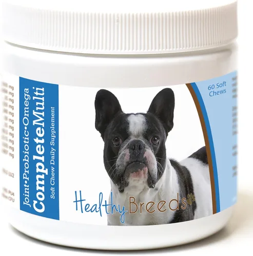 Vista 281 de Healthy Breeds Cavalier King Charles Spaniel - Multivitamínico todo en uno, completo con probióticos, glucosamina, condroitina y omegas, 60