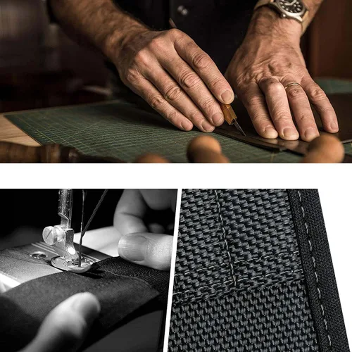 Vista 2 de Fundas de teléfono para iPhone 17 16 Pro 16 15Pro, 15, 14, 14 Pro, 13, 13 Pro, 12, 12 Pro, 11 Pro, mini SE Galaxy S20 S10, fundas de nailon