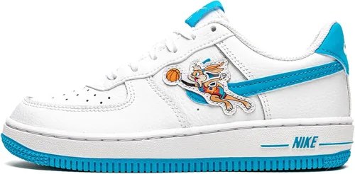 Nike Preescolar Force 1 PS Lola Conejito, BlancoAzul FuryBlanco, 13C