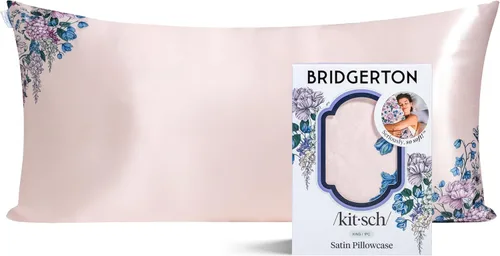 Vista 28 de Lisa Frank x Kitsch - Funda de almohada de satén con cremallera para cabello y piel, más suave que las fundas de almohada de seda, funda de almohada