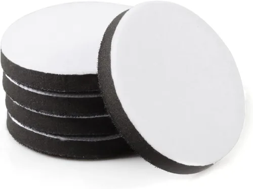 Vista 14 de SPEEDWOX Almohadilla de esponja suave de 2 pulgadas con gancho y bucle, paquete de 5 almohadillas de espuma suave, esponja de lijado, almohadilla