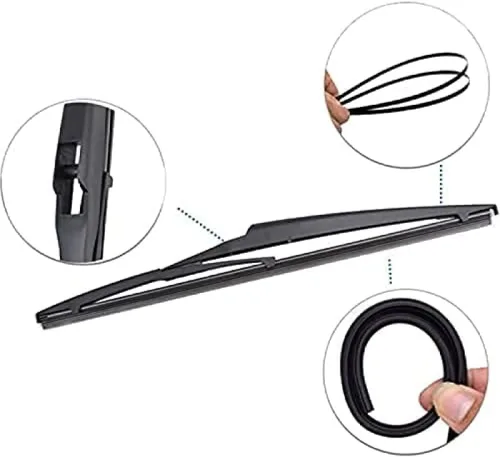 Vista 9 de Kit de limpiaparabrisas trasero para Nissan para X-Trail T31 2007 2008 2009 2010 2011 2012 limpiaparabrisas trasero