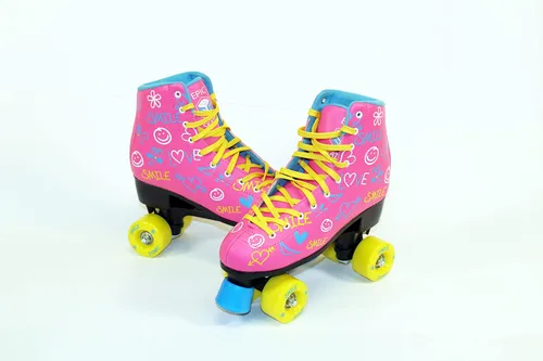 Vista 3 de Epic Skates Blush Quad Roller Patines, Rosa, Juvenil Talla 12