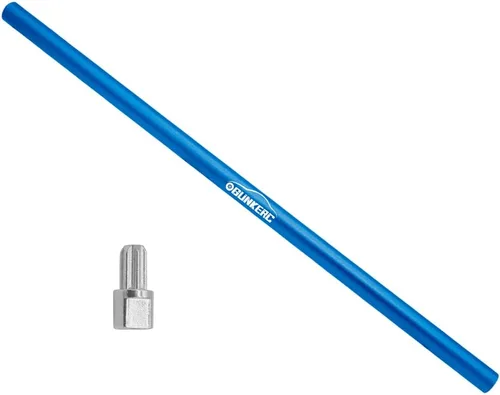 OGUNKE Eje de transmisión de aleación de aluminio RC Actualización perfecta para el eje de transmisión central Traxxas 4X4 (azul)