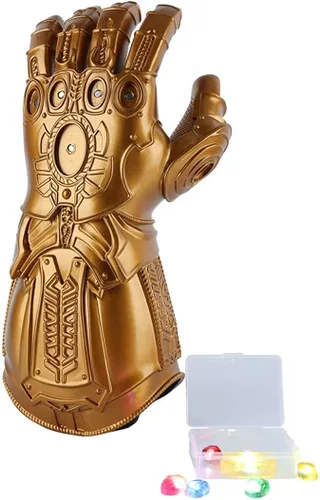 Vista 4 de juyocmy Imán extraíble Infinity Stones-3 modos de flash para superhéroes Infinity Guauntlet tamaño adulto