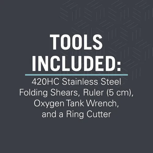 Vista 4 de LEATHERMAN, Raptor Response Emergency Shears with Ring Cutter and Oxygen Tank Wrench, Made in the USA, Navy