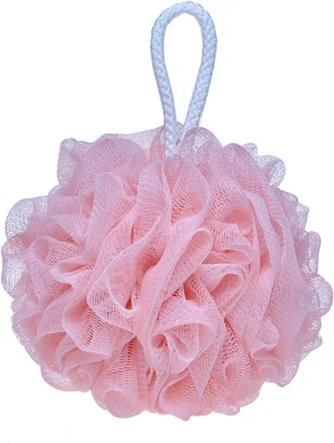 Vista 9 de Mesh Pouf Bath Sponge Exfoliating Shower Ball Pom Cleaning Accessory