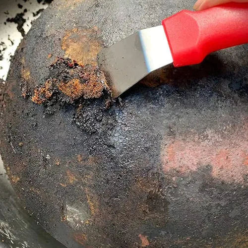 Vista 4 de 4 espátulas brillantes multiusos de limpieza de cocina, campana extractora de humos de aceite, espátula de suciedad obstinada, nevera, congelador