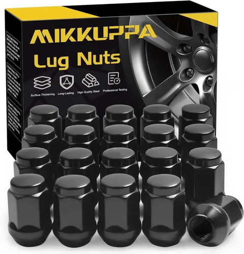 Vista 14 de MIKKUPPA 20 tuercas de llanta 1/2-20 – Reemplazo para Ford Explorer 1991-2018, Ranger 1990-2012, rueda Mustang 1964-2014 del mercado de accesorios
