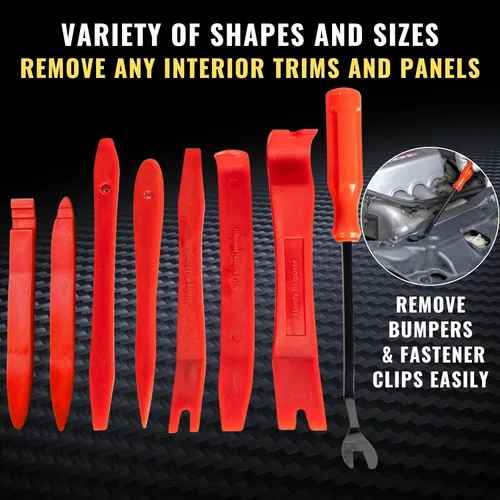 Vista 2 de Sunplustrade juego de panel de puerta para autos de 11 piezas con herramientas de remoción