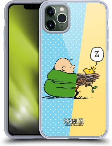 Vista 243 de Head Case Designs Officially Licensed Peanuts Charlie & Woodstock Nap Halfs and Laughs Gel Case [Military Grade Protection] Compatible with Apple
