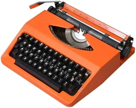 Máquina de escribir manual portátil vintage, máquina de escritura de estilo retro, para escritores, herramienta de escritura creativa, diseño