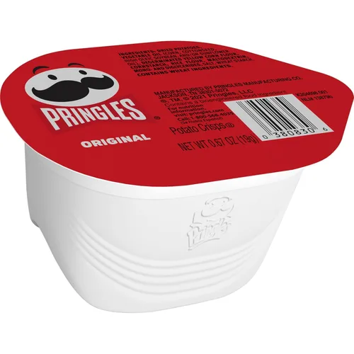 Vista 6 de Pringles Papas Fritas, Aperitivos para el Almuerzo, Aperitivos para Llevar, Original (36 Envases)
