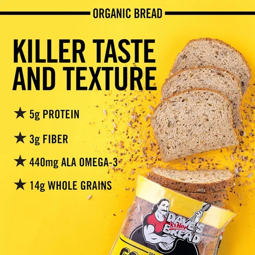 Vista 5 de Dave's Killer Bread Pan orgánico de buena semilla, pan de 27 oz