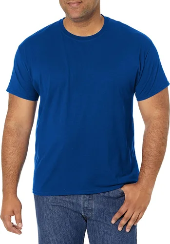 Hanes Beefy-t - Camiseta clásica de algodón pesado para hombre, paquete de 1 o 2 unidades, disponible en tallas Tall