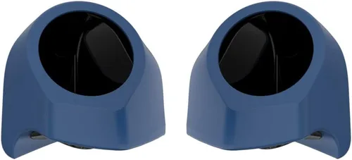 Vista 583 de Advanblack Alpine Green Tour Pack - Paquete de altavoces de 6.5 pulgadas, carcasa de audio trasera, color a juego, ajuste Harley King Tour Pack