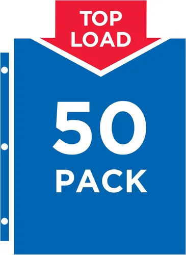 Vista 5 de Avery Diamond Clear 74106 - Protectores de hojas pesados, de fácil carga, 50 protectores de documentos