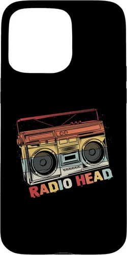 Vista 31 de Funda vintage de Radio In Head Music Matching Band Cassette Player para iPhone 16