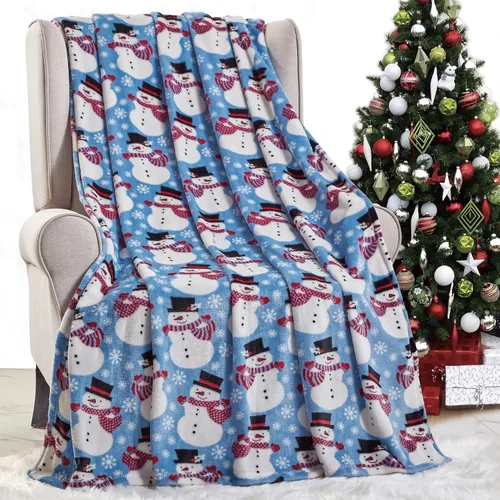 Vista 34 de Elegant Comfort Manta ligera estampada para sofá - Para todas las estaciones, ultra suave, acogedora y mullida - Mantas decorativas para sofá, Gracey