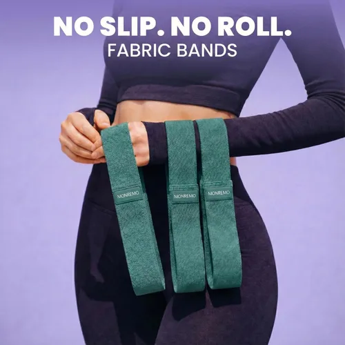 Vista 7 de Kit de entrenamiento de pilates para el hogar, 7 piezas para mujer con anillo tonificante (círculo mágico), mini pelota y bandas de resistencia.