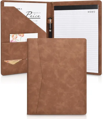Vista 10 de Portafolio con Portadocumentos Pacific Mailer Cuaderno con Portadocumentos Portacurrículum Carpeta Organizador Documento Legal Portadocumentos