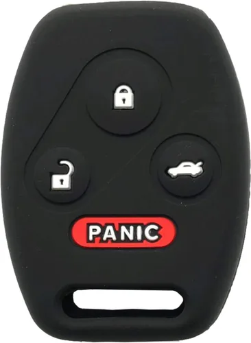 Vista 2 de Funda protectora de silicona para llavero Honda Accord Civic Hybrid EX 2003-2012 CR-V Pilot EX SE 2005-2006 Pilot 2009-2015 Element llavero