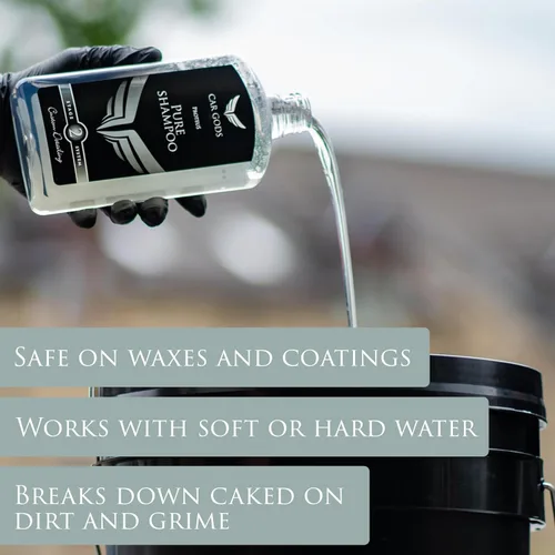 Vista 4 de Car Gods Proteus Pure Champú, pH neutro sin cera, 17 onzas líquidas