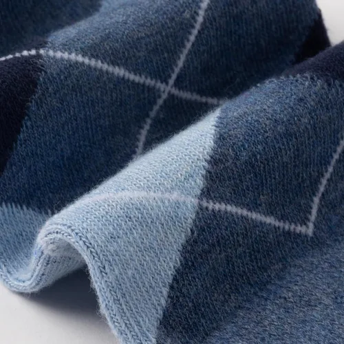 Vista 8 de KM Legend Men's Dress Socks Classic Fine Lightweight for Formal and Casual Wear (5 Pair Pack)