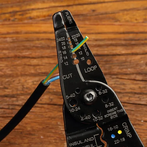 Vista 6 de Mr. Pen pelacables azul de 8 pulgadas - herramienta pelacables, cortador de alambre, herramienta de pelado