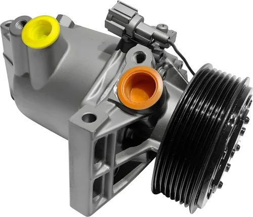 Vista 4 de Compresor de aire acondicionado automotriz RYC y embrague de A/C EG892 Compatible con Nissan Versa 1.6L 2012-2018; compatible con Nissan Versa