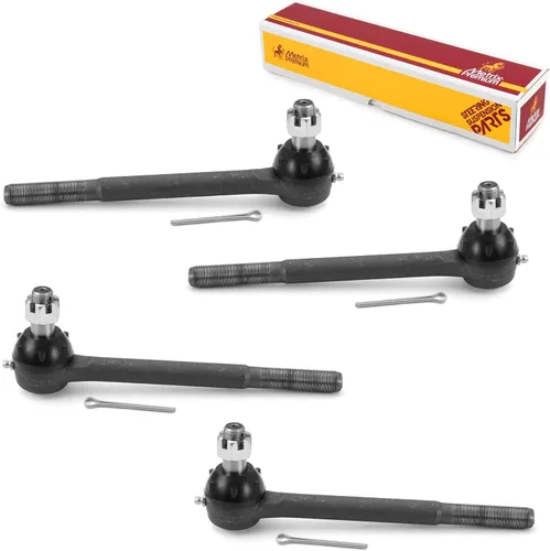 Vista 194 de Metrix Premium Chassis Parts - Kit de 4 piezas de extremos de barra de acoplamiento frontal exterior e interior compatible con Nissan Pathfinder