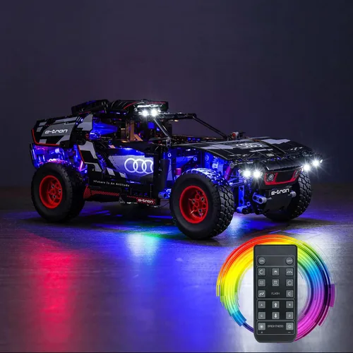 Vista 15 de Kit de luces mejorado compatible con el modelo de auto Lego Technic Ford GT 2022 42154, decoración de luces compatible con 42154 (modelo no incluido)