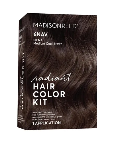 Vista 70 de Madison Reed - Kit de tinte radiante para el cabello, tinte permanente para el cabello, 100 % cobertura de canas, sin amoníaco, rojo Cerdeña 6NCG