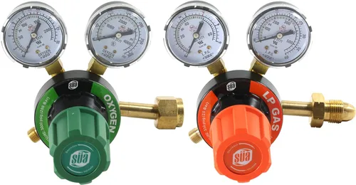 Vista 2 de SÜA - Regulador de Propano - Medidores de Gas para Soldadura - Serie V350