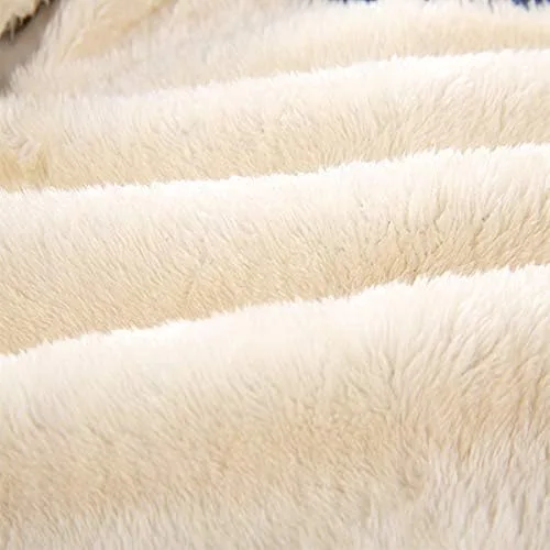 Vista 5 de Bumeex - Sudadera Sherpa con capucha forro polar y cremallera para niño