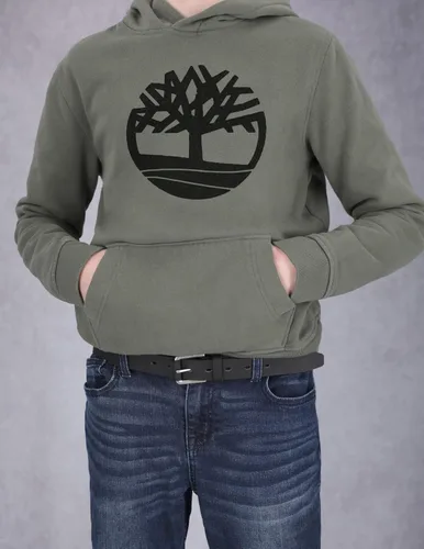 Vista 3 de Timberland Cinturón de cuero grande para niños