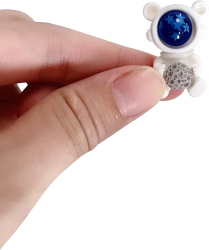 Vista 8 de 100 piezas Mini Space Planet Astronauta Decoración Mixta de Espalda Plana Conjuntos de Resina para DIY Casa de Muñecas Funda Teléfono